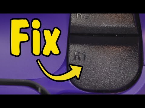 How to Fix L1 R1 on a DualSense PS5 Controller | Repair Replace Clean Stuck Sticky Broken Shoulder