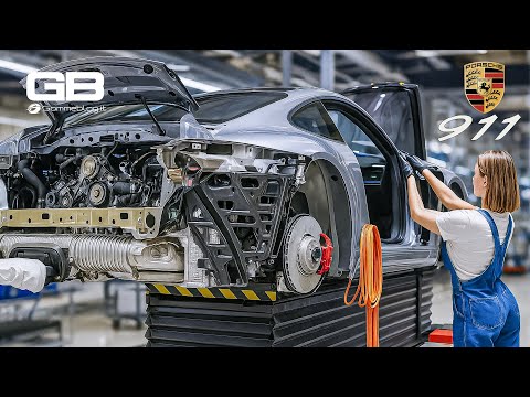 HOW the Porsche 911 is REALLY Made - 991 vs 992 FACTORY