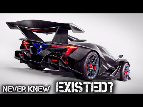 SUPERCARS & HYPERCARS - YOU DIDN'T KNOW EXISTED!