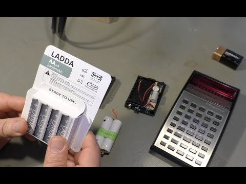 Vintage TI Calculator Battery Repair (PWJ261)