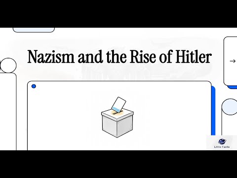 Nazism and the Rise of Hitler | Little facts with Honey