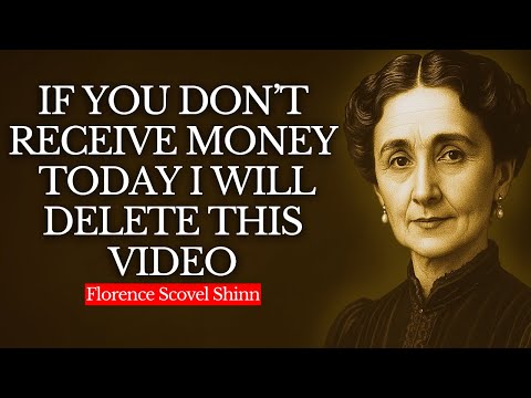 UNIVERSE SAYS: You'll Receive A LOT OF MONEY After Listening To This Prayer - Florence Scovel Shinn
