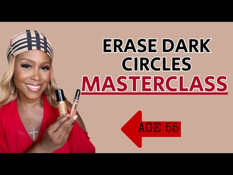 How to COVER Dark Circles and Prevent Creasing (Especially Over 40!)