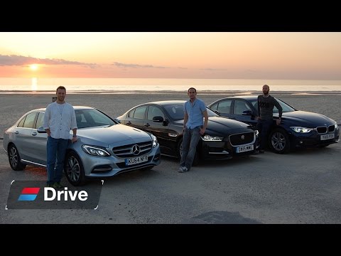 BMW 3 Series vs Jaguar XE vs Mercedes C-Class group test
