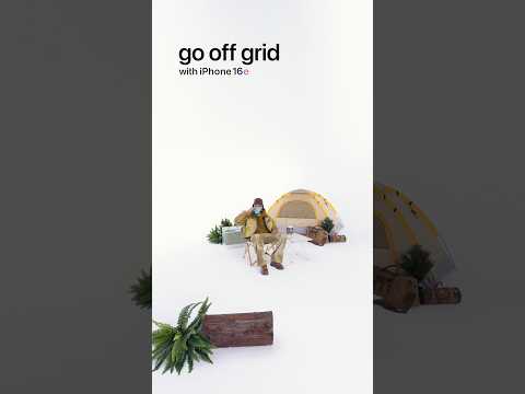 🥾 3 outdoorsy features on iPhone 16e #Shorts