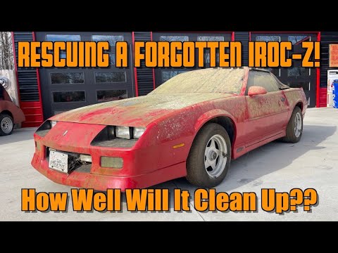 Rescuing A Forgotten Chevrolet Camaro IROC-Z Convertible...First Detail In YEARS!