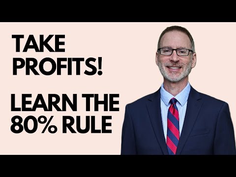 How To Take Profits When Selling Put Options - Learn The "80% Rule"!