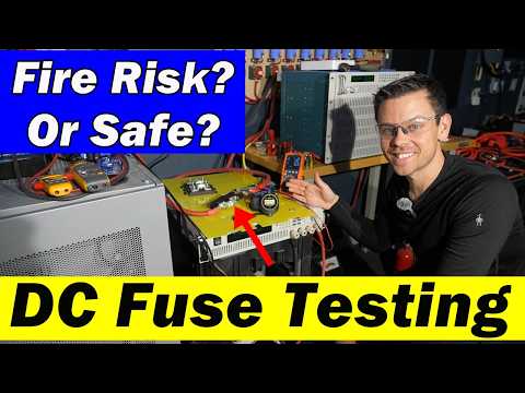 Popular Amazon.com DC Fuse Showdown: Continuous Load Heat Test, Overload and DEAD SHORT Testing!