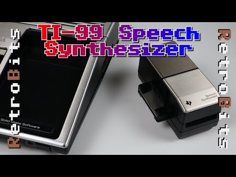 TI-99/4A Speech Synthesizer First Look, Background, and Demonstration