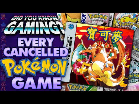 Every Cancelled Pokemon Game (New Leaks Discovered)
