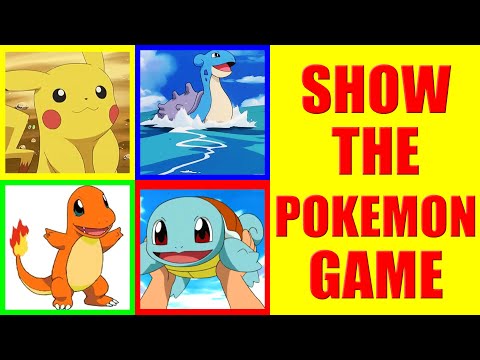 Show me the Pokemon Game for Kids - Where is the pokemon?