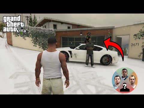 GTA 5 - How To Unlock Secret 4th Character in story mode! (Winter Mission) (PS5,PS4,PS3,PC,XBOX)