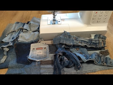 Чтобы джинсовые лоскуты не валялись без дела