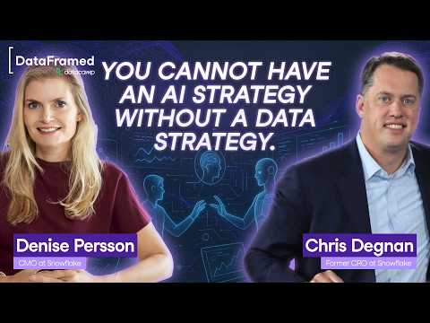 #327 Sales and Marketing Capability for Data Applications | Denise Persson & Chris Degnan, Snowflake