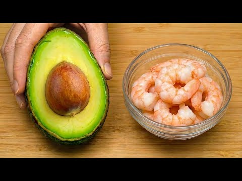 Few people know this recipe! Delicious avocado appetizer in 10 minutes!