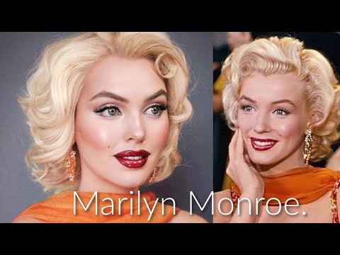 ICONIC Marilyn Monroe Makeup Tutorial🧡 Ultimate 1950s Glam!