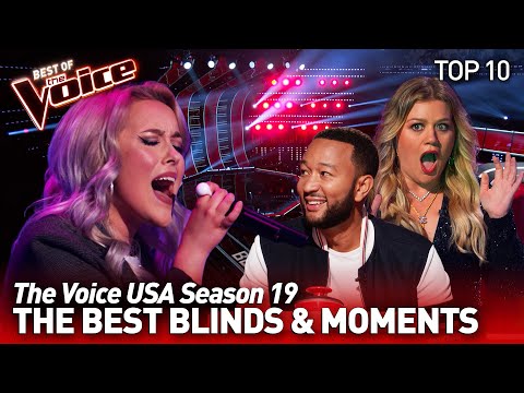 The Voice USA: The best Blind Auditions & Moments of season 19 | Top 10