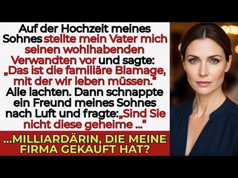 Meine Familie nannte mich „die Schande“ bei der Hochzeit meines Sohnes — und verlor danach alles.