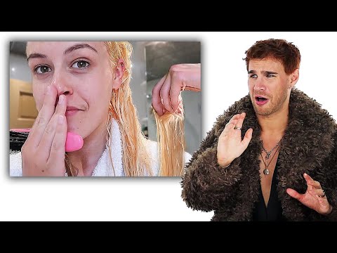 Hairdresser Reacts To Hair Bleaching Disasters