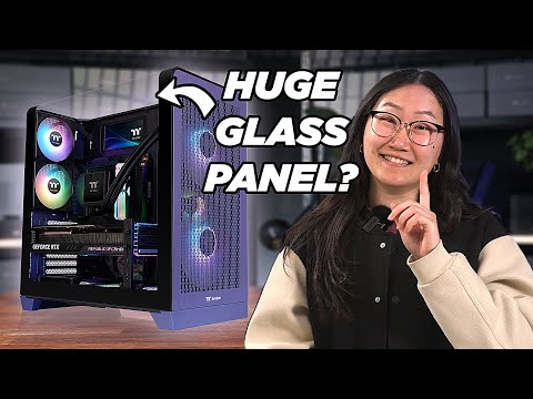 One HUGE Curved Panel?? | View 390 Air Mid Tower Chassis First Look