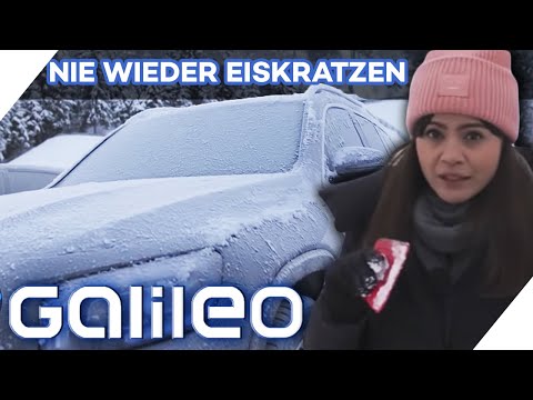 Praktische Lifehacks gegen vereiste Scheiben  | Galileo | ProSieben