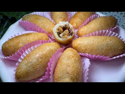 咸水角点心食谱 | 怀旧小吃 外皮酥脆，内馅鲜香 | Ham Sui Kok Dim Sum Recipe