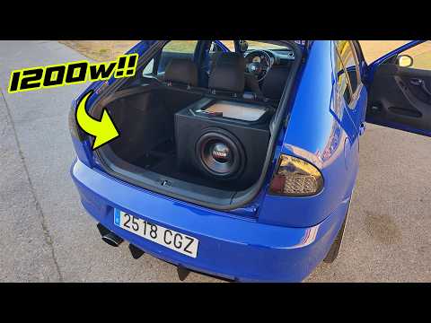 Monto un EQUIPO de MUSICA SUPERPOTENTE y de ALTA CALIDAD para mi SEAT LEÓN 🔊🔥