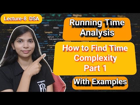 Lec 8: Time Complexity of the Algorithm | Time Complexity Part 1 | Data Structure full playlist
