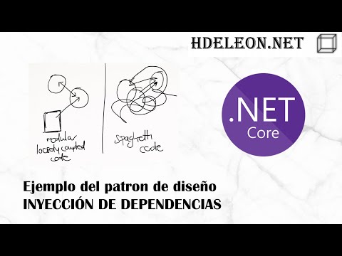 Patrón de diseño inyección de dependencias | Ejemplo en MVC .Net Core 💉