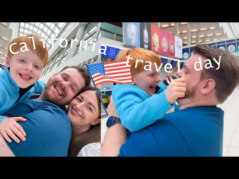 CALIFORNIA TRAVEL DAY! ✈️🌴 Flying Aer Lingus from Dublin to LAX 