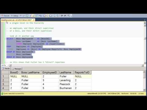 Simple Recursion in SQL