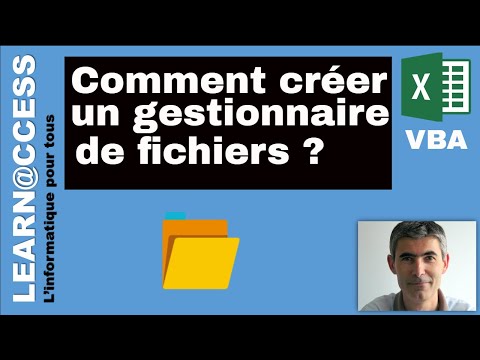 VBA - Comment créer un Gestionnaire Fichier (Module 1)