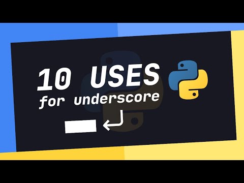 10 Ways You Can Use "_" In Python (Do you know ALL of them?)