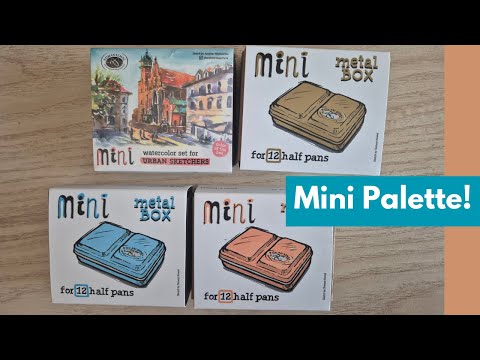 Roman Szmal Mini Palette and mini urban sketchers set