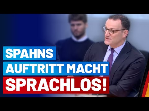 AfD parliamentary group questions Jens Spahn in the "Corona" inquiry commission!