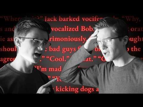 How to write terrible dialogue