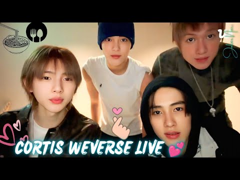 ✨(ALL SUB) CORTIS WEVERSE LIVE pt2.🍜😋💕(12.17.25) 밥시간 & FUN!! #weverselive #weverse #cortis