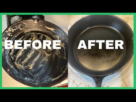 How To Clean A Cast Iron Skillet