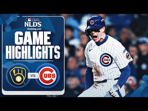 Brewers vs. Cubs NLDS Game 3 Highlights (10/8/25) | MLB Highlights