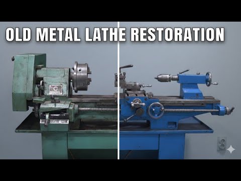 Restoring an Old Lathe – Perfect for Any Home Workshop!