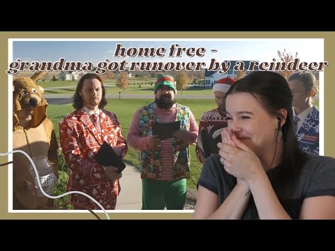 Home Free - 'Grandma Got Runover By A Reindeer' Reaction | Carmen Reacts