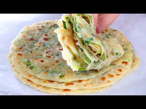 这个方法太简单了！一碗普通面粉一杯水，几分钟做出香喷喷的生煎饼！A Bowl of Flour and  Water, Make Delicious ▏佳宝妈美食