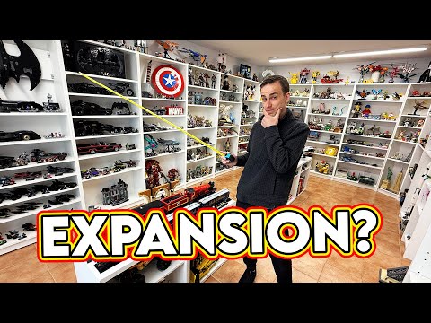 LEGO Room Shelving Expansion is Boggling my Mind