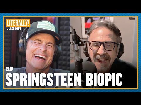 Marc Maron On The Bruce Springsteen Biopic & Acting With Jeremy Strong | Literally! with Rob Lowe