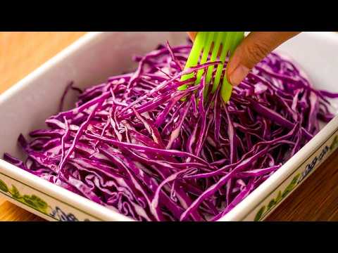 I Stopped Making Sandwiches After Trying This Red Cabbage Trick! Easy Recipe I Make Every Week 🥬