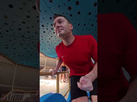 I Can't BELIEVE What I YELLED From The Top Of This DROP SLIDE! #shorts