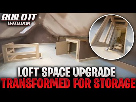 LOFT STORAGE SPACE CREATED