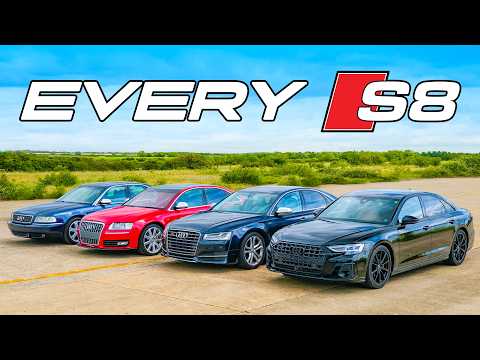 Every Audi S8 DRAG RACE