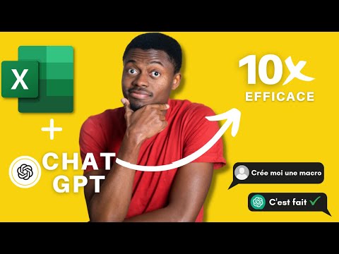 EXCEL : Deviens 100x Plus EFFICACE Avec CHATGPT 🚀| AUTOMATISE Toutes Tes Tâches