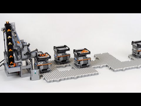 LEGO Omnidirectional vehicle Great Ball Contraption